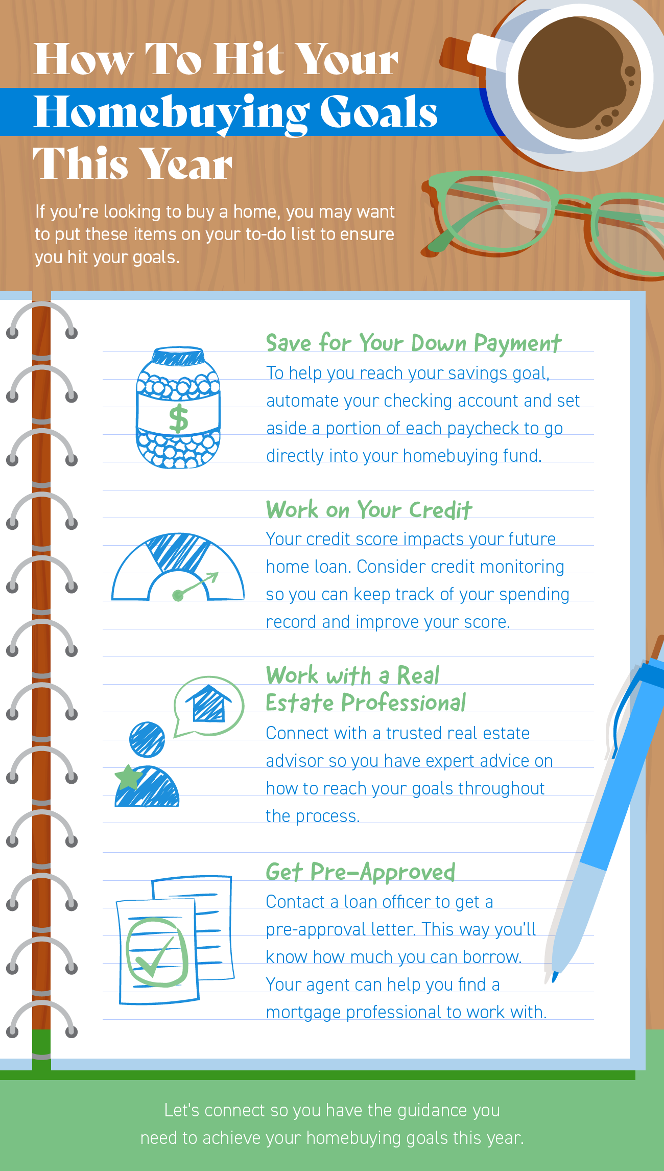 How To Hit Your Homebuying Goals This Year INFOGRAPHIC Selling