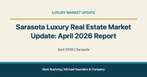 Sarasota luxury real estate market update April 2026 inventory prices and buyer seller strategy