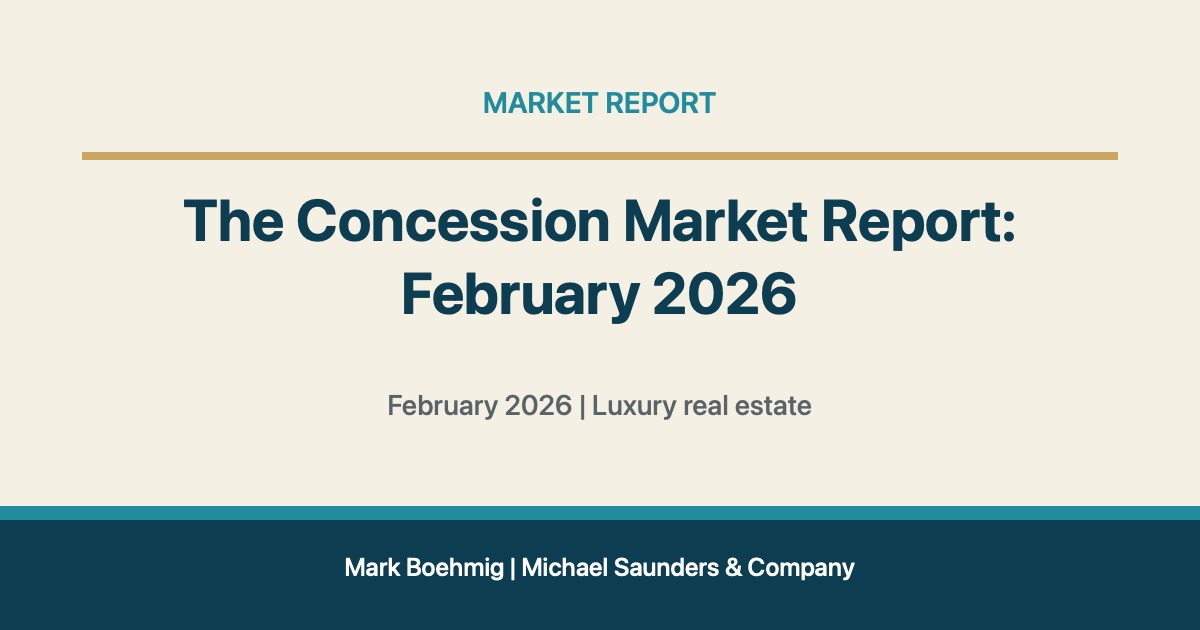 The Concession Market Report: February 2026 for Lakewood Ranch real estate