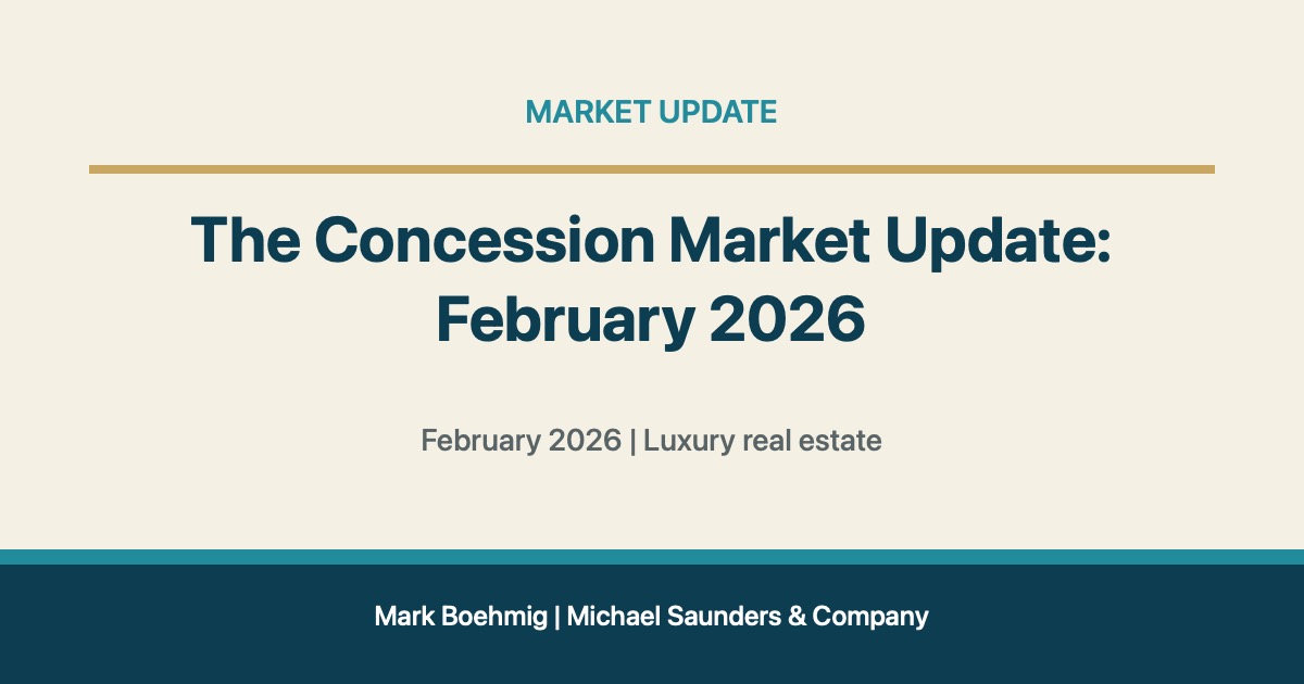 The Concession Market Update: February 2026 for Lakewood Ranch real estate