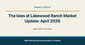 The Isles at Lakewood Ranch Market Update: April 2026 for Lakewood Ranch real estate