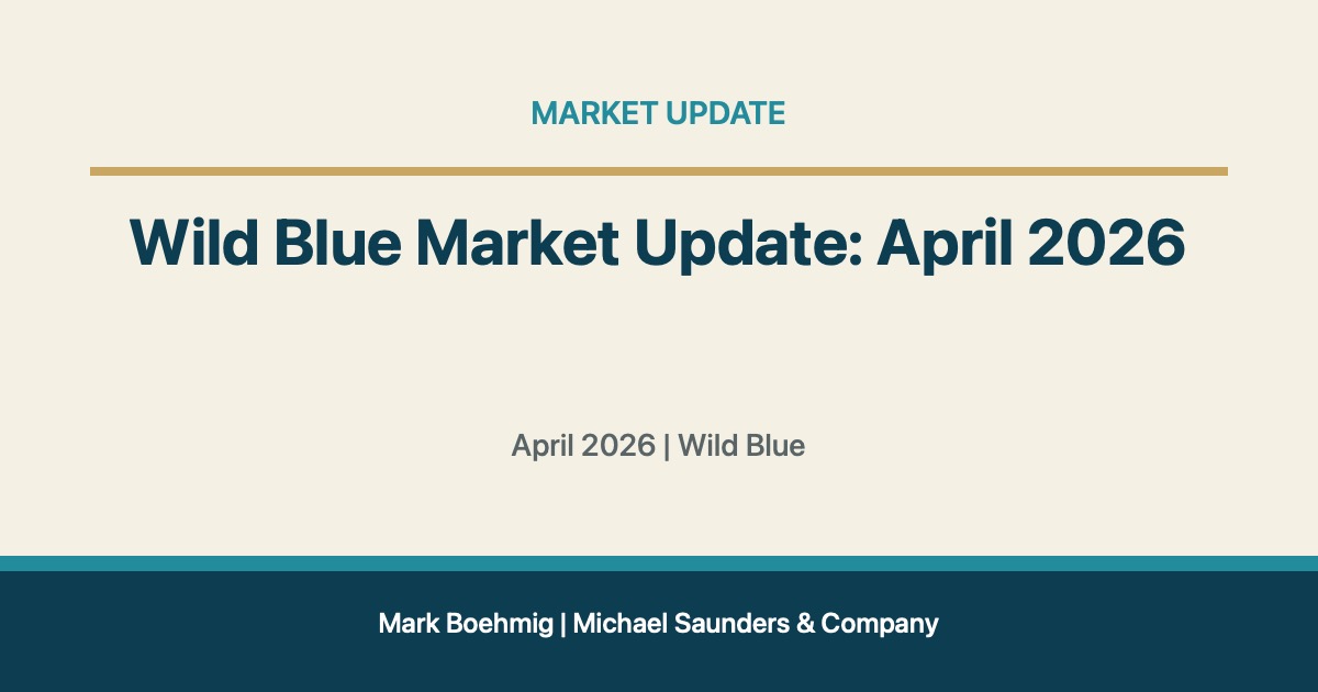 Wild Blue Market Update: April 2026 for Lakewood Ranch real estate