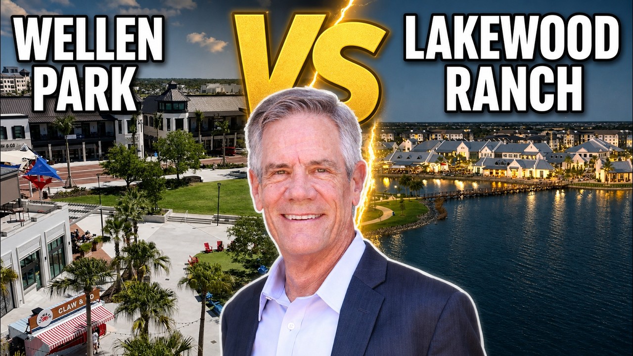 Mark Boehmig driving through the community for a Wellen Park comparison